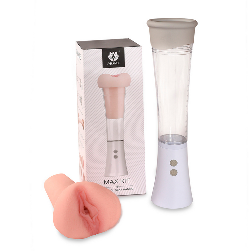 Bomba De Vacio Vibrador Masturbador Pene Vagina Realistica