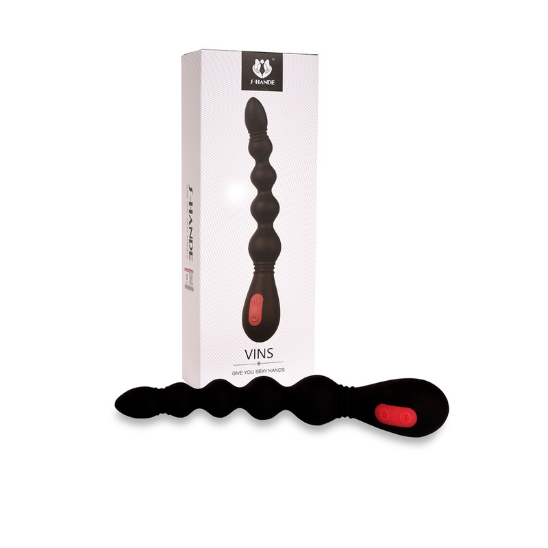 Plug Anal dilatador vibrador estimulador Vins