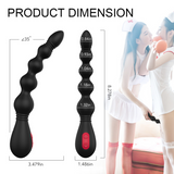 Plug Anal dilatador vibrador estimulador Vins