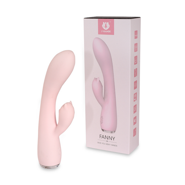 Vibrador Clitoris Multifuncion Fanny Recargable Usb S Hande