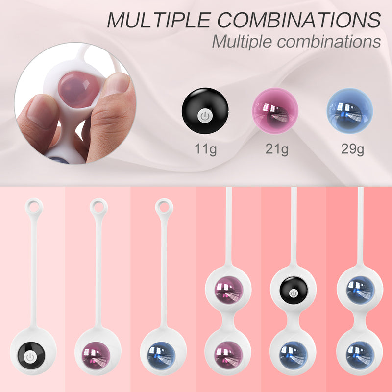 Bolas vaginales Kegel recargables