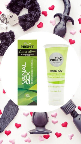 Gel Lubricante Intimo Fly Night  Anal Vanal Sex 70 Ml